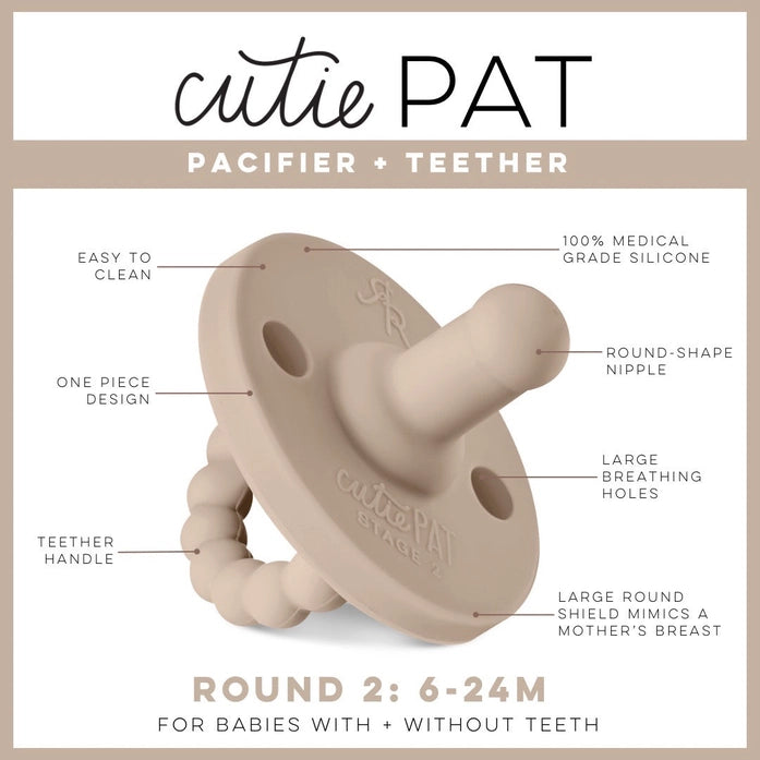 Ryan & Rose Cutie Pat Round Paci
