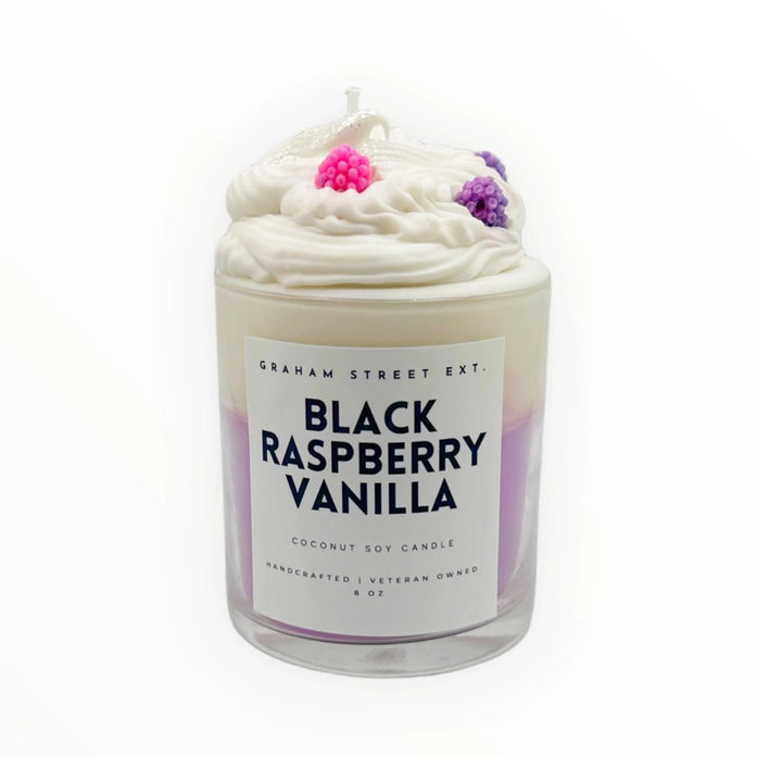 Black Raspberry Vanilla Dessert Candle