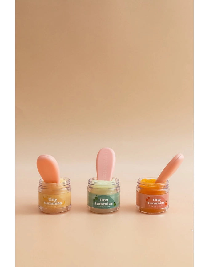 Tiny Tummies - Peach Jelly Food - Jar and Spoon - Tiny Harlow