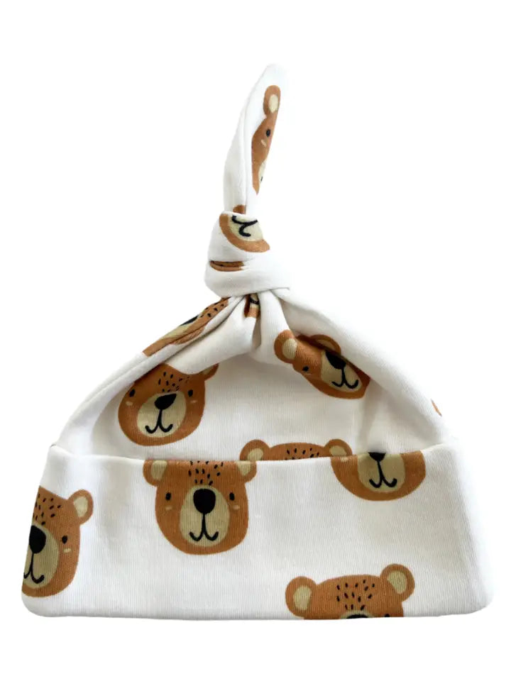 Baby Bear Organic Beanie