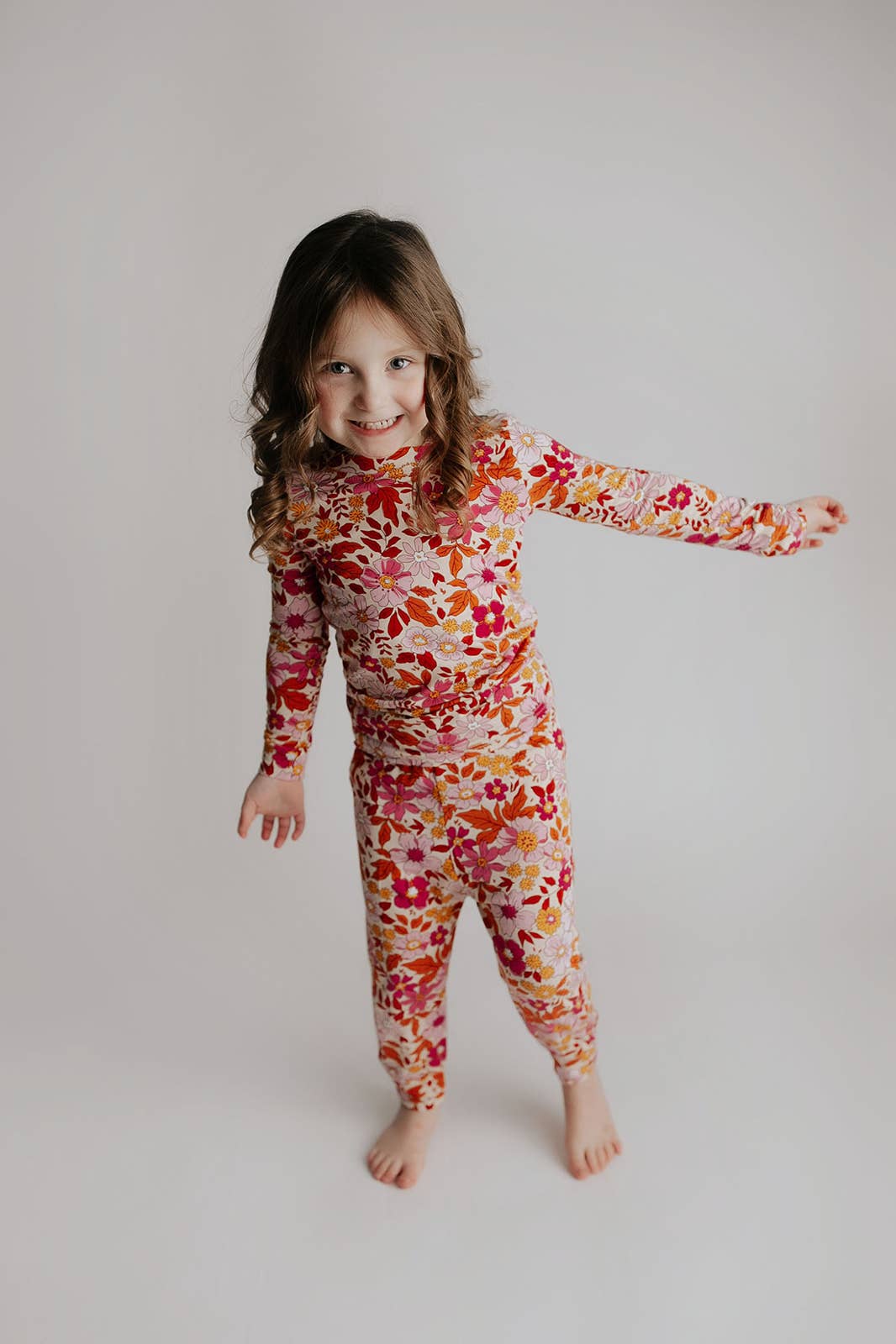 Wild Child Flower Jammies Kids Pjs & Lougewear