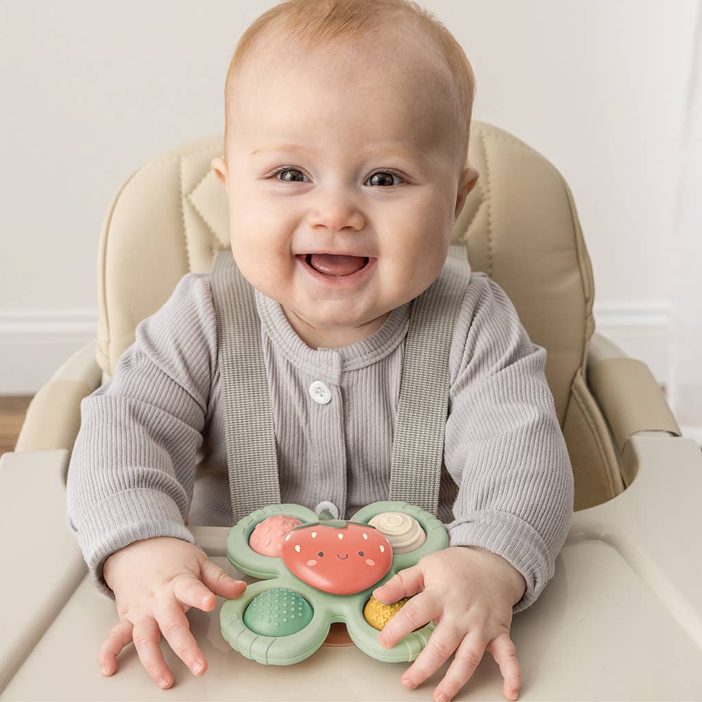 *NEW OPTION* Itzy Pop & Whirl™ - Bath + Travel Toy - Strawberry