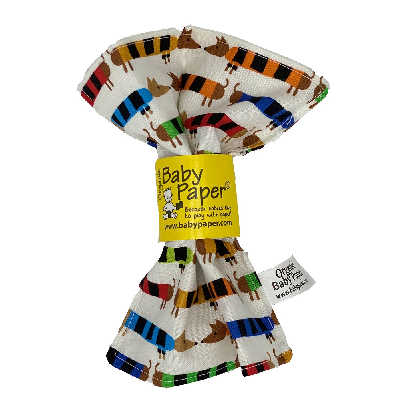 Organic Dachshund Crinkle Paper