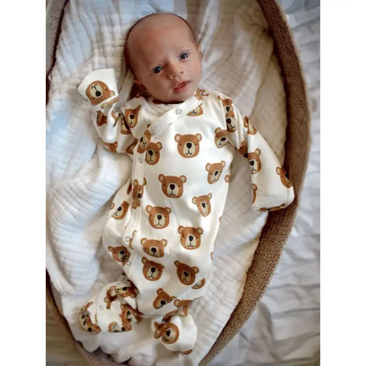 Baby Bear Organic Gown