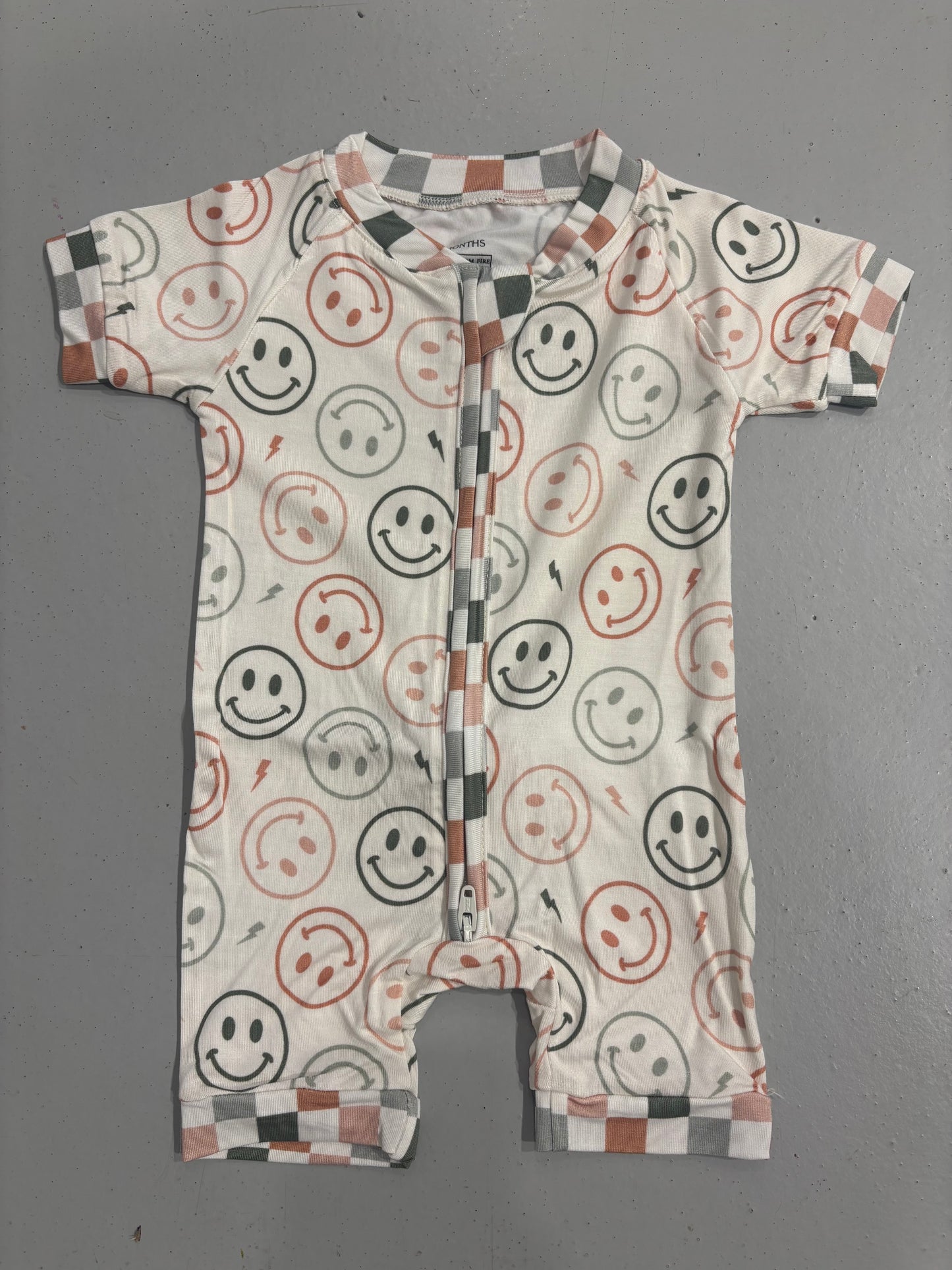 Rad Smiles Bamboo Shortie Romper