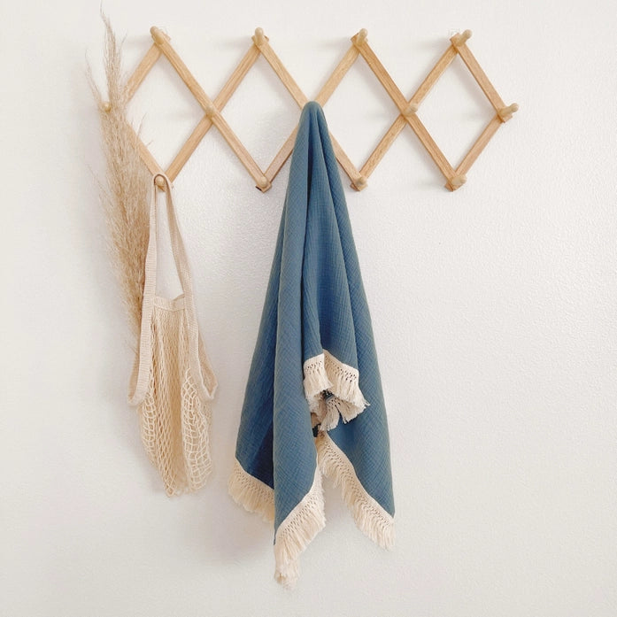 Fringe Blanket/Swaddle