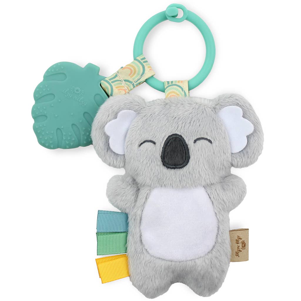 Itzy Pal™ Plush + Teether - Strawberry