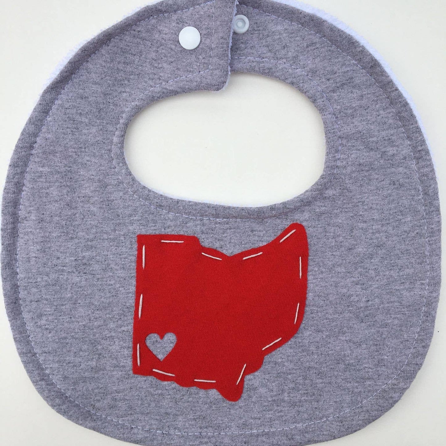 I Love My State Bib