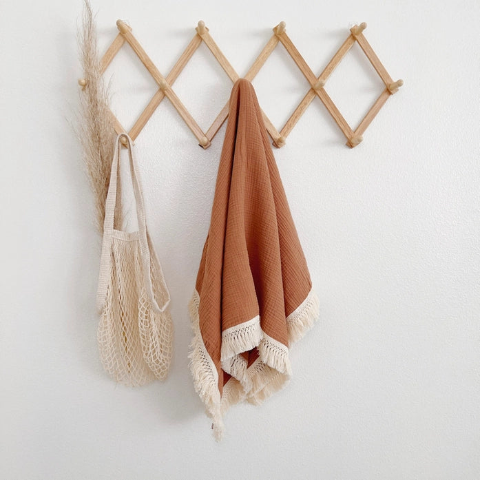 Fringe Blanket/Swaddle
