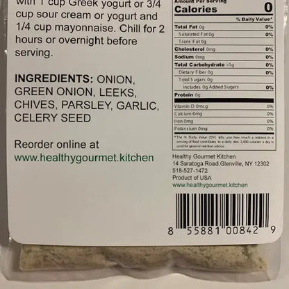 Fab 4 Onion Dip Mix