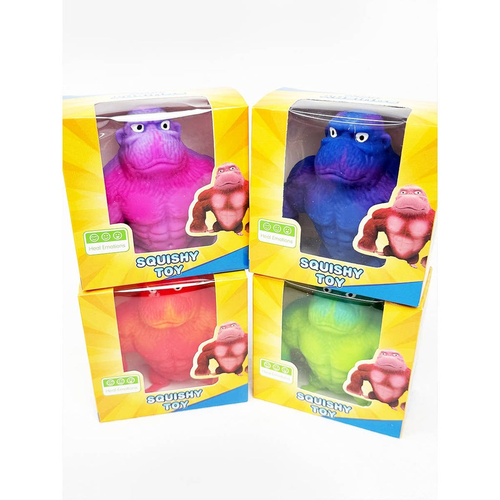 Stretchy Rubber Gorilla Squishy Toy