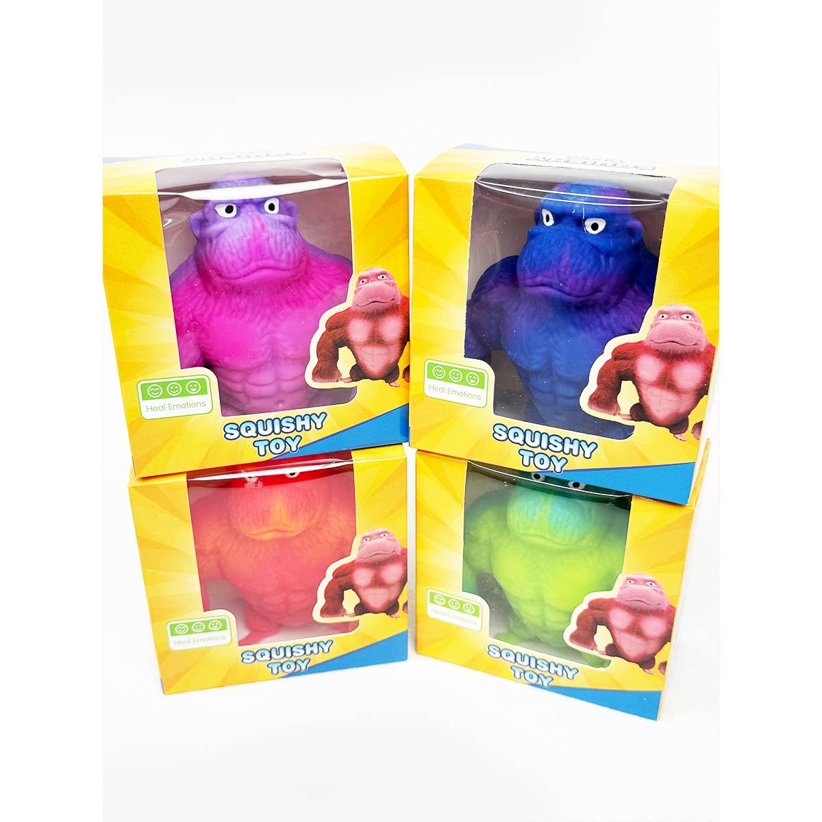 Stretchy Rubber Gorilla Squishy Toy