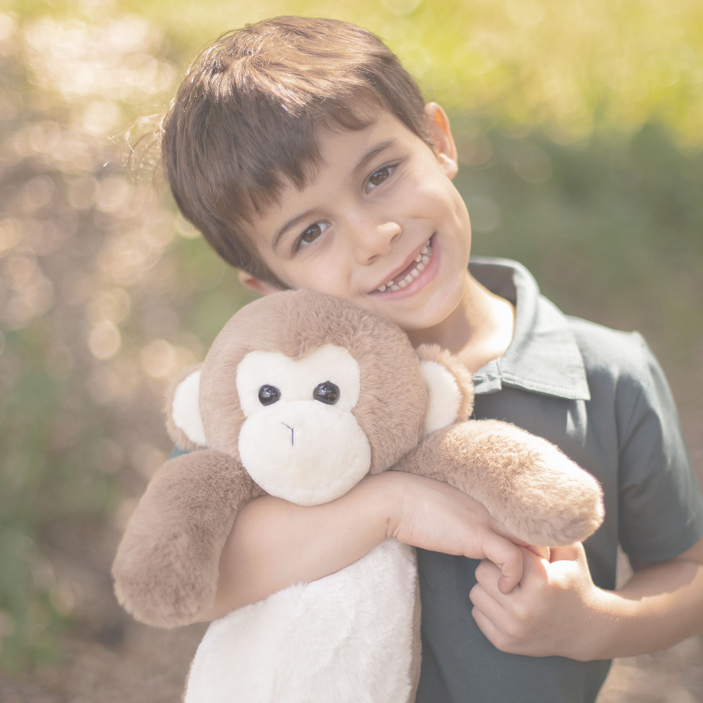 World's Softest Lushee 16 inch - MoMo Monkey Plush Toy