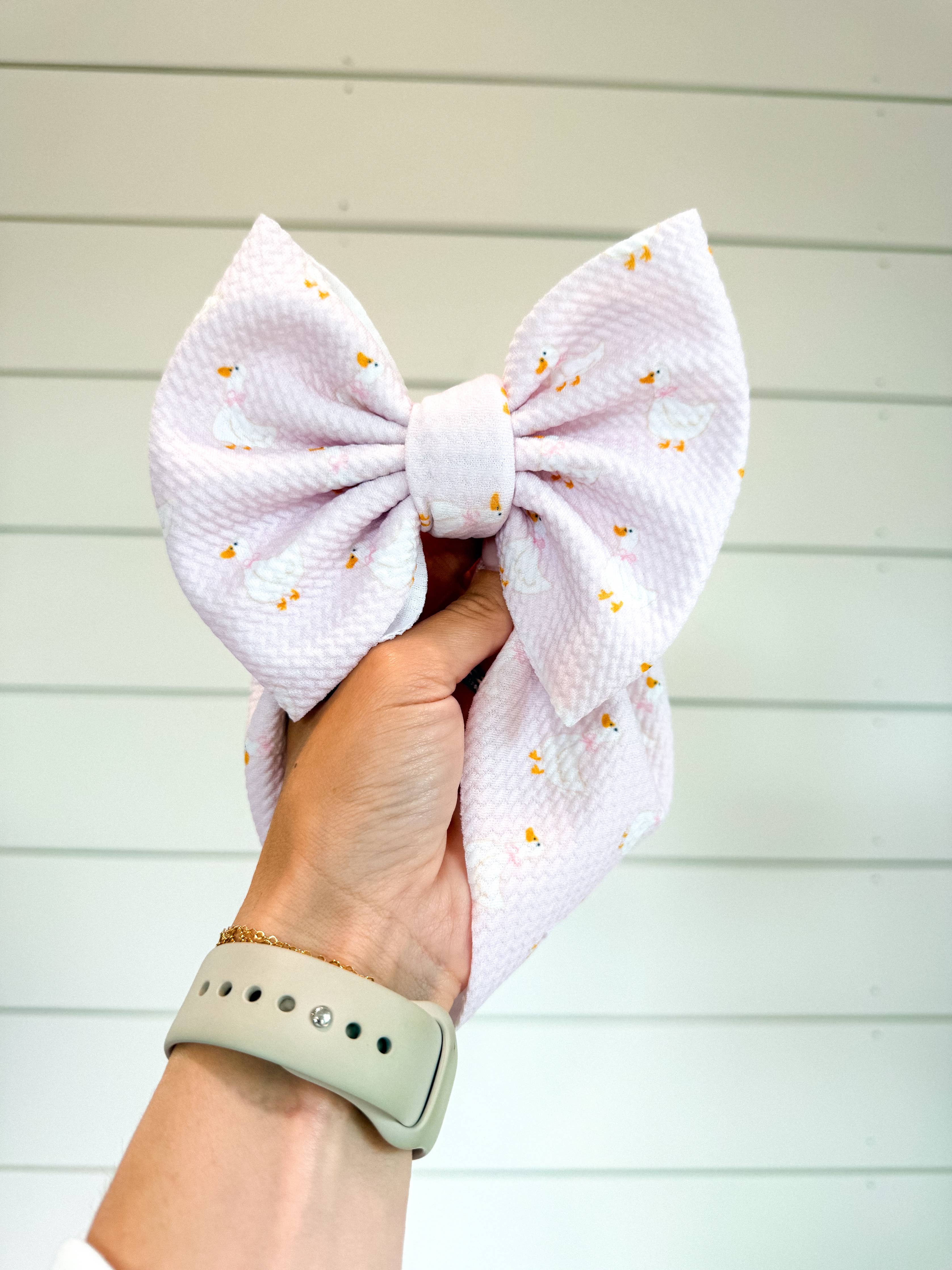 Goose Bullet Bow + Headwrap 