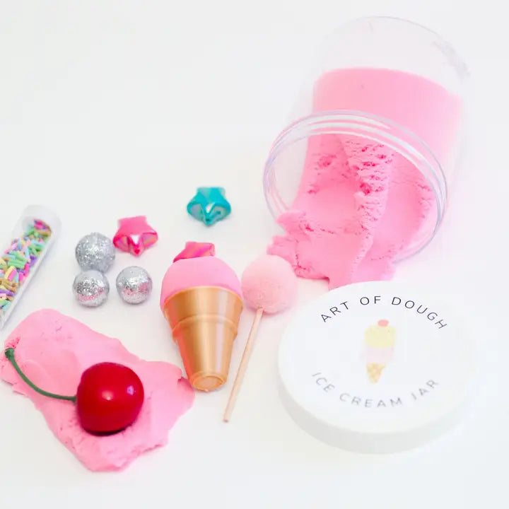 Ice Cream Sensory Dough Jar