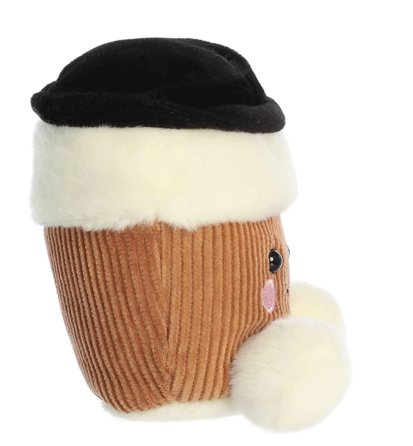 5" Plush Coffee Cup Palm Pal Stuffed Animal