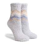 Luxury Soft Retro Stripe Mini Crew Winter Socks