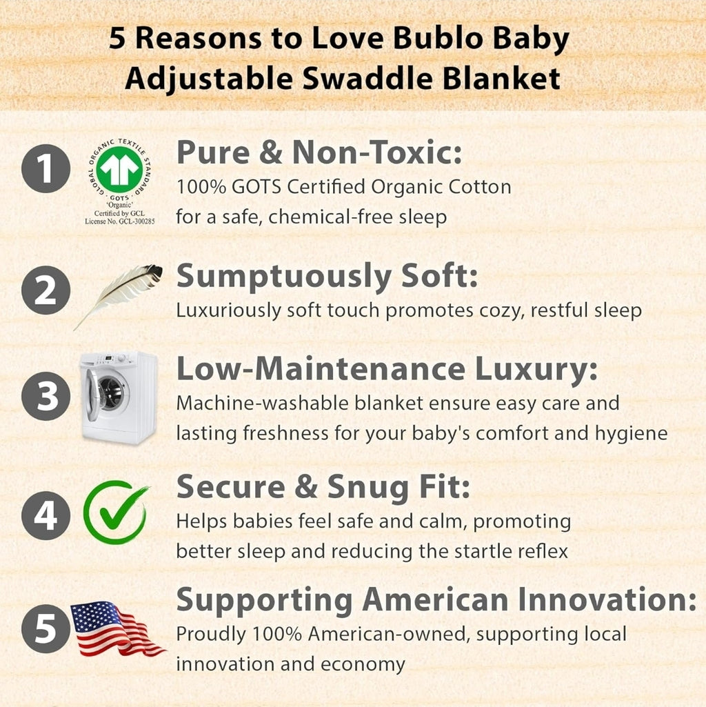 Organic Cotton Swaddle Wraps