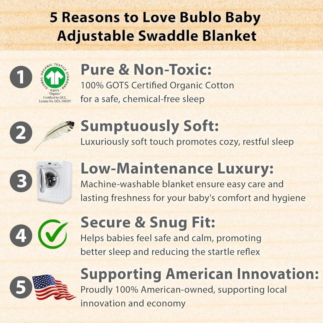 Organic Cotton Swaddle Wraps