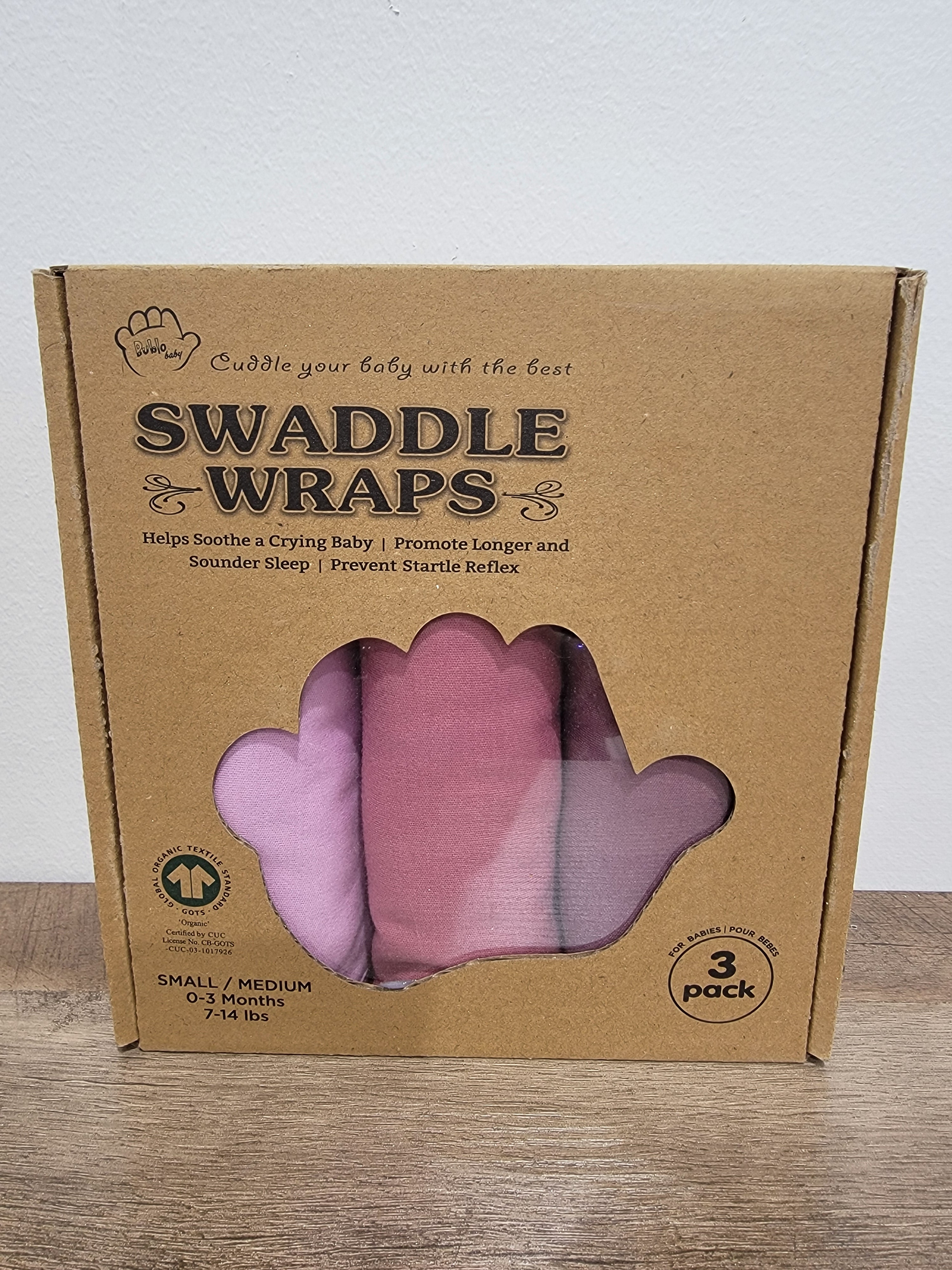 Organic Cotton Swaddle Wraps