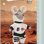 LEVLOVS Astronaut Mouse in A Box with the Bedding
