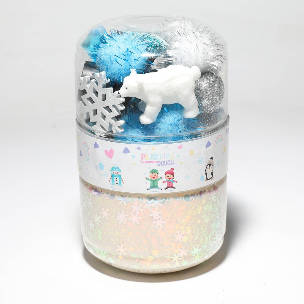 Winter Ice Play Dough