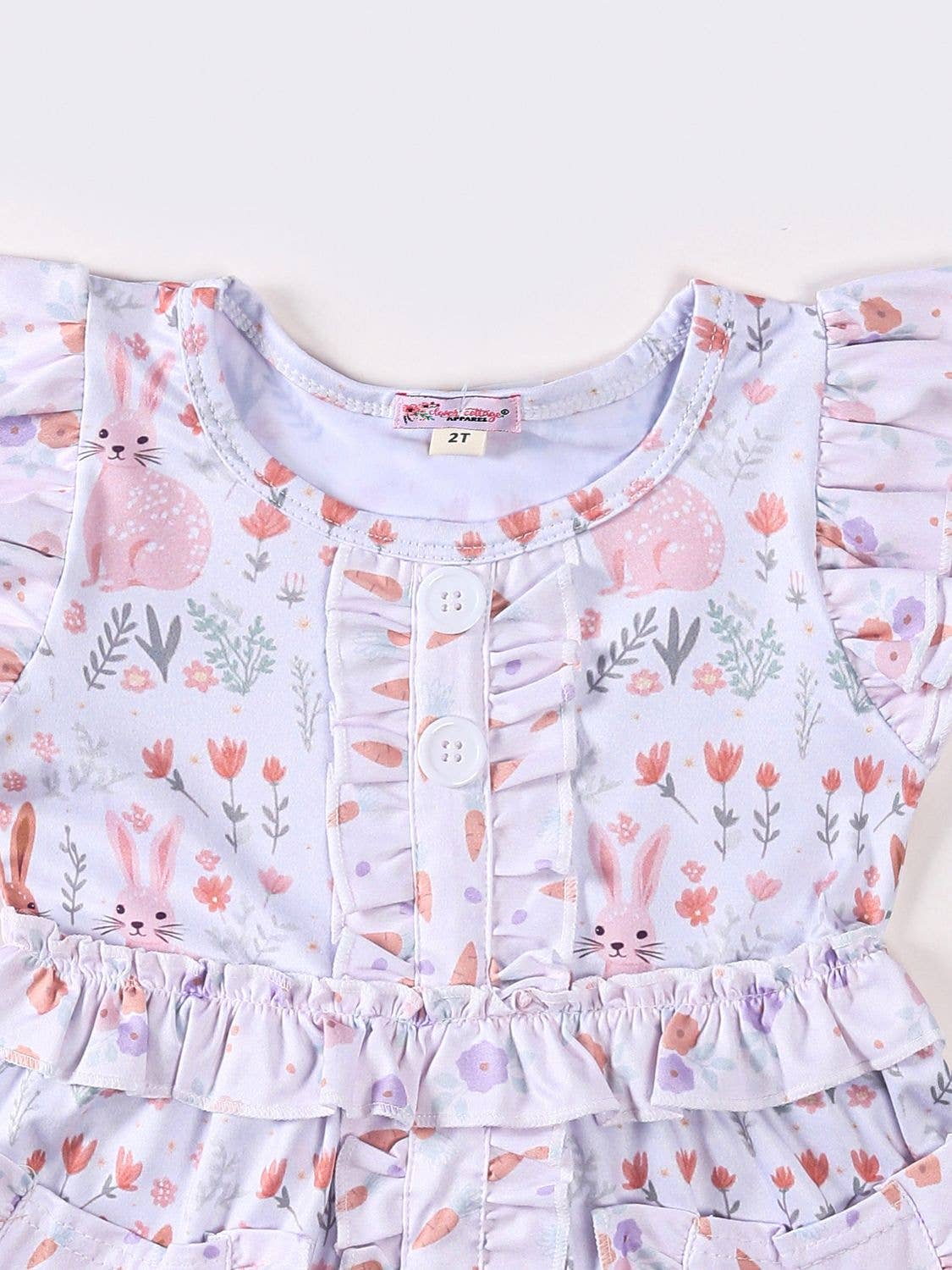 Carrot top Bunny Girls Dress Easter