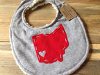 I Love My State Bib