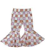 Keely Exaggerated Bell Bottoms - Daisy Check