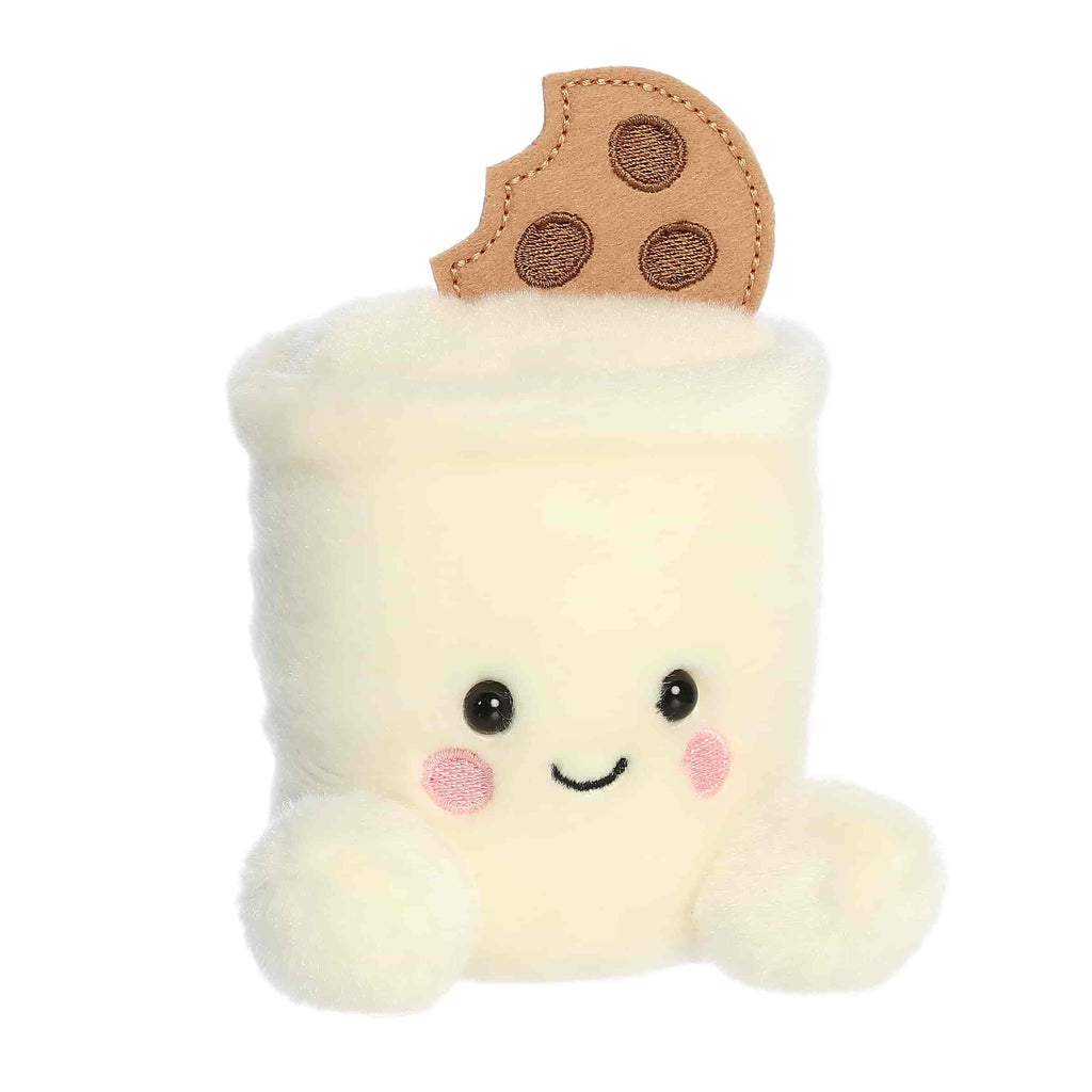 5" Plush Milk & Cookies Palm Pals Stuffed Animal