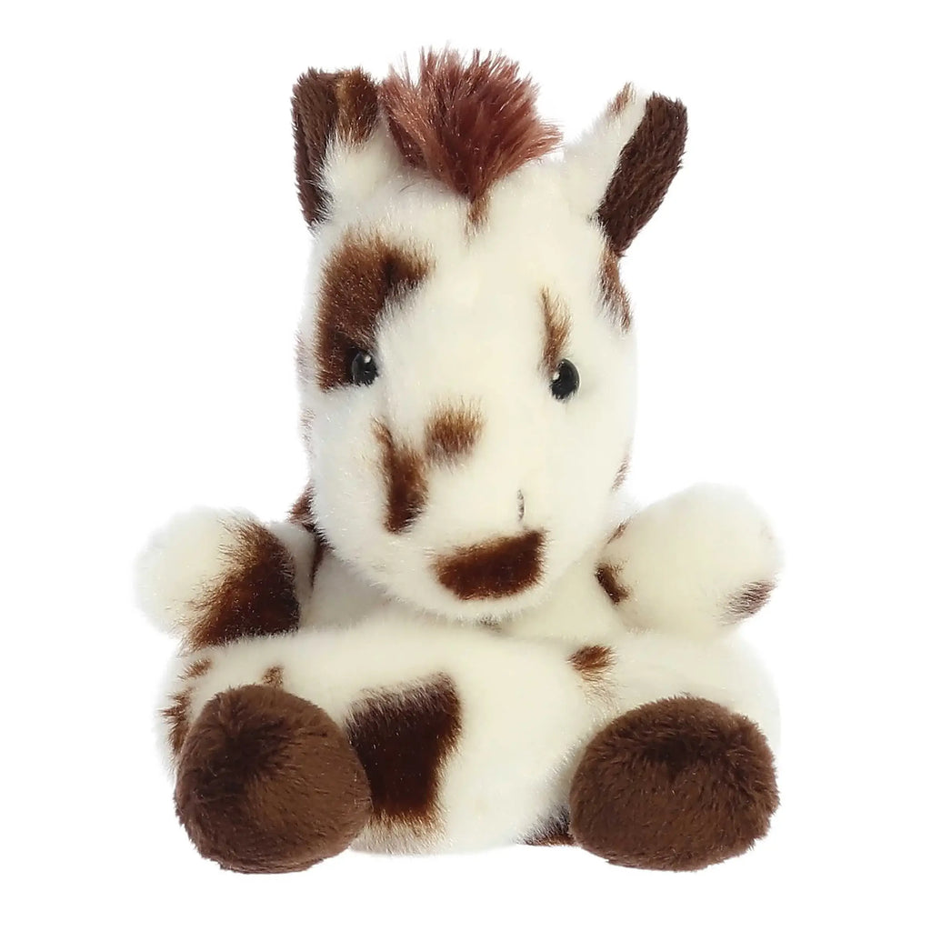 5" Plush Spotted Horse Palm Pal Stuffed Animal