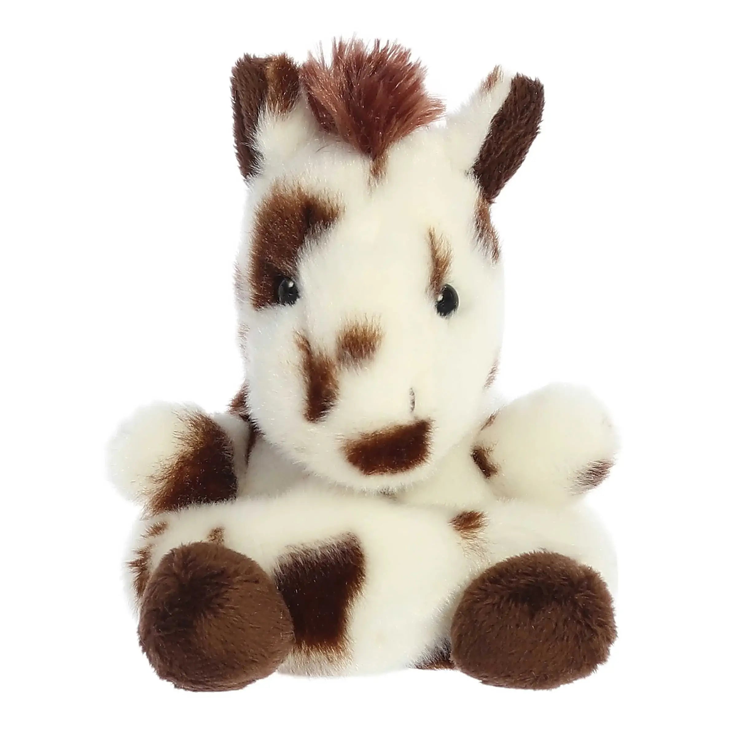 5" Plush Spotted Horse Palm Pal Stuffed Animal