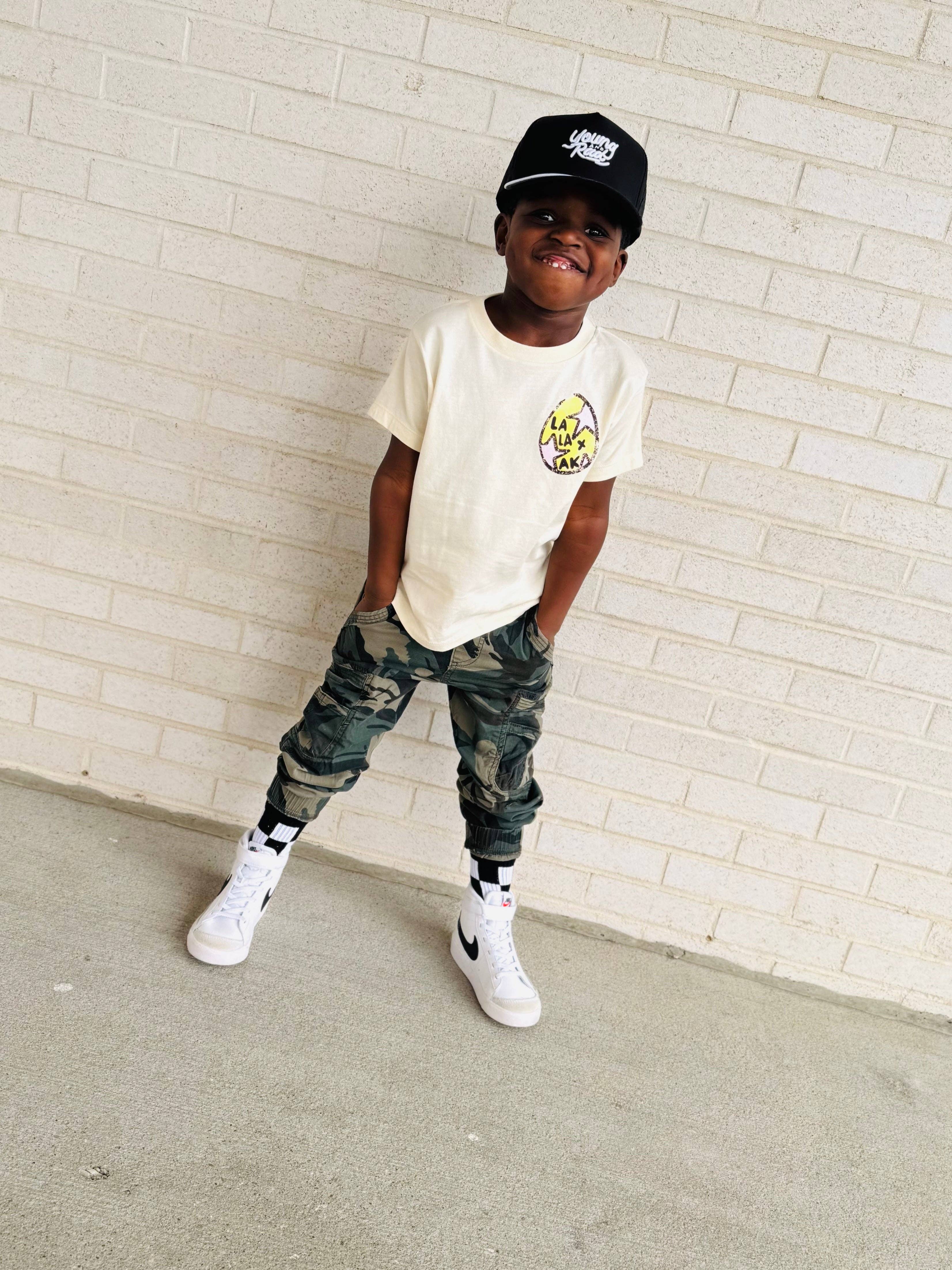 Black + White Checker Socks