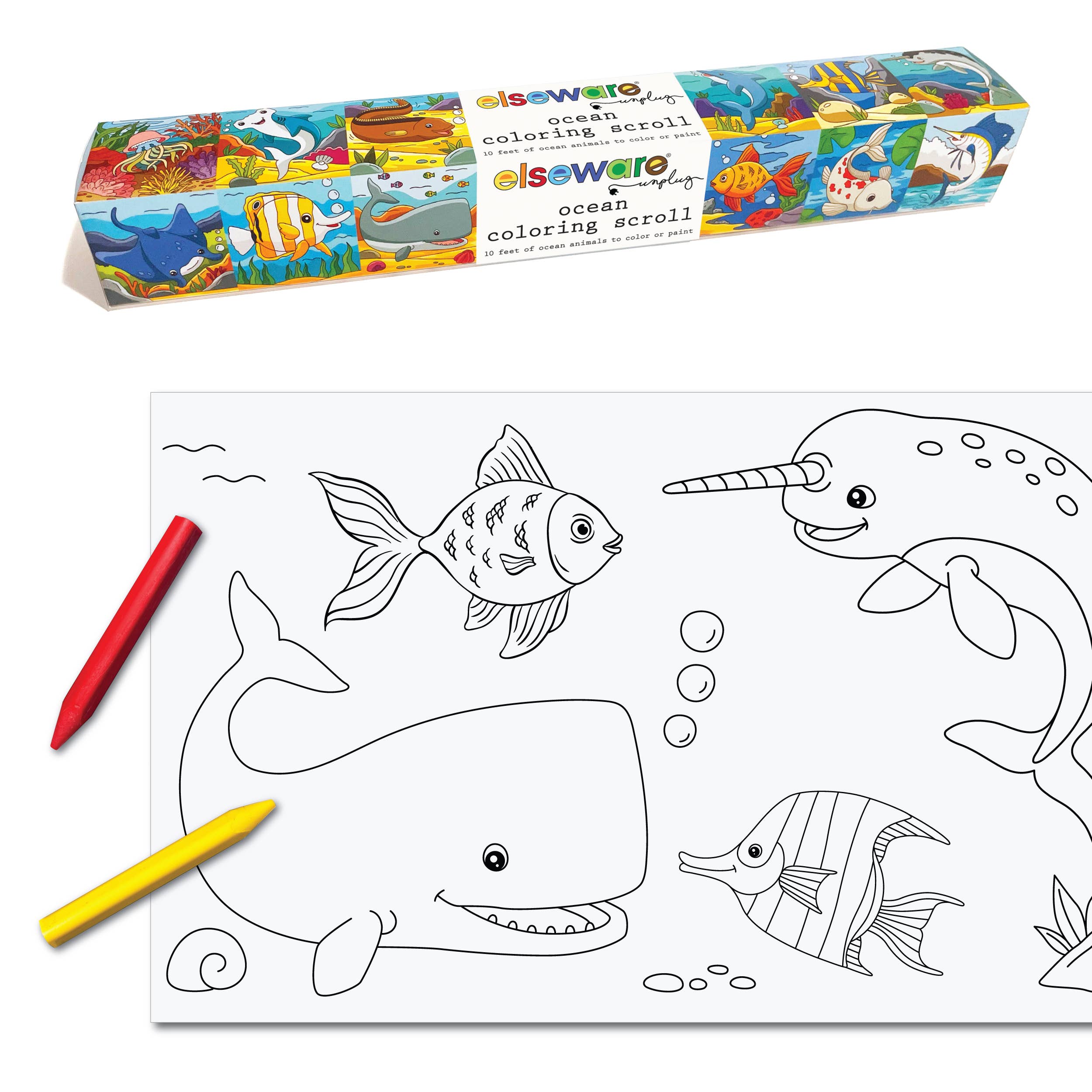 Coloring Rolls -  10ft with Adhesive Back