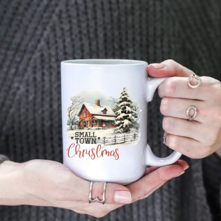 Small Town Christmas 15oz Coffee Mug