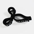 Bow Hair Clip - Black