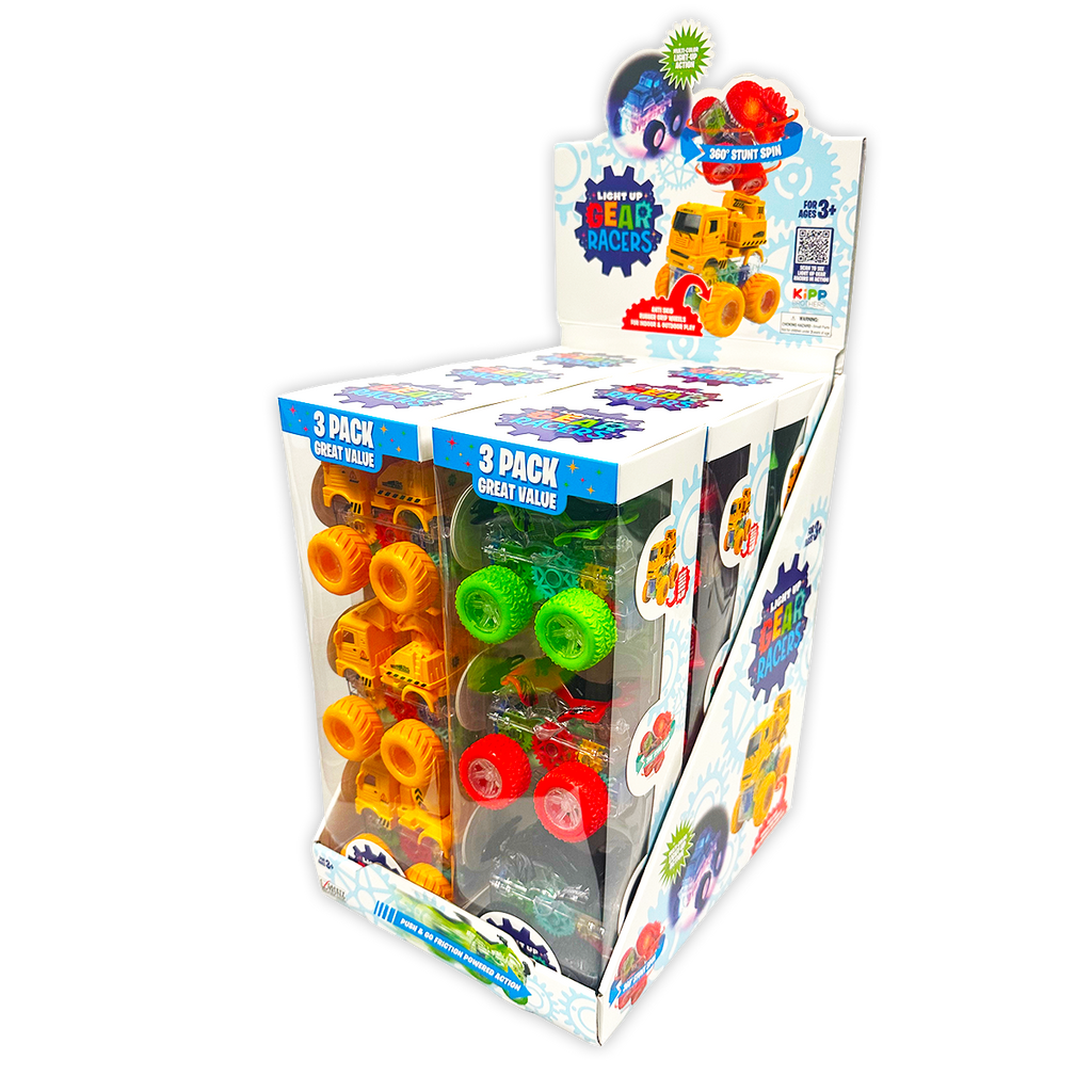 Toy Car Gear Racers Light Up Vehicle Assortment