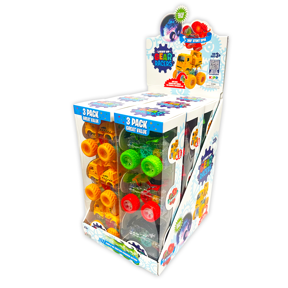 Toy Car Gear Racers Light Up Vehicle Assortment