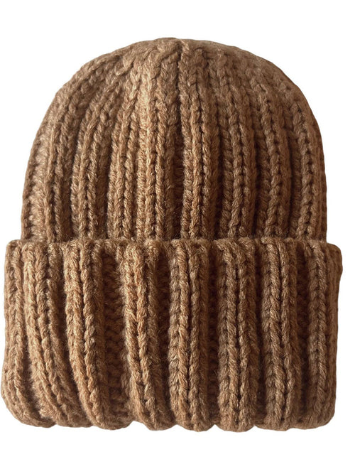 Baby's First Hat - Chunky Knit - Tawny