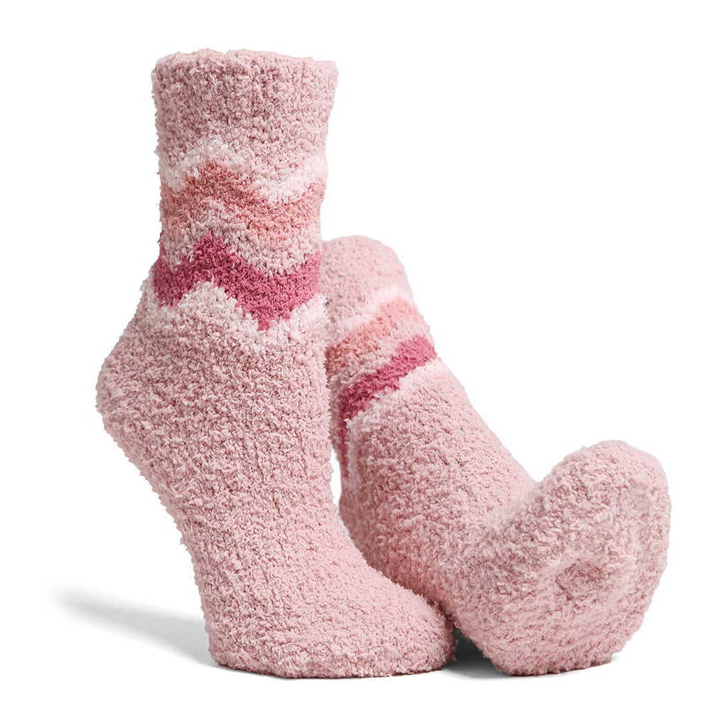 Luxury Soft Retro Stripe Mini Crew Winter Socks
