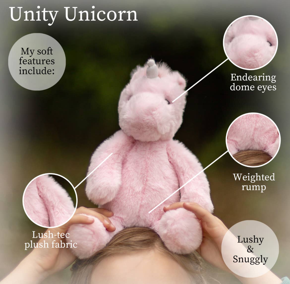 Unicorn Rose Plush