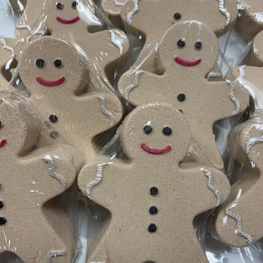 Gingerbread Man Bath Bomb