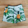 Green Tropical Pineapple Boy Swim Trunks