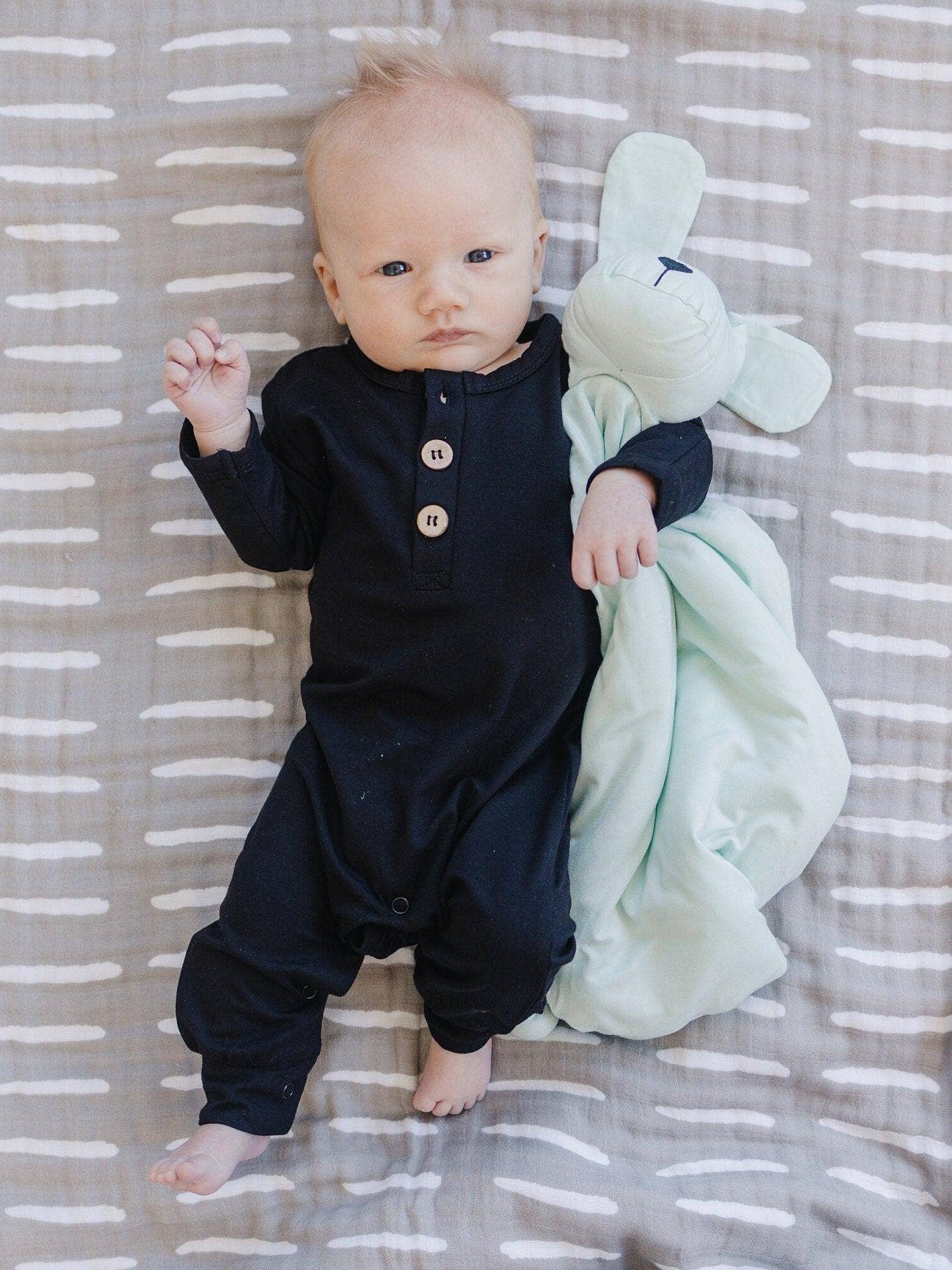 Cozy Bamboo Puppy Lovey Blanket - Baby Security Blanket Dog