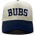 Kids/Baby Two Tone Vintage Cap - Bubs (Navy/Beige)