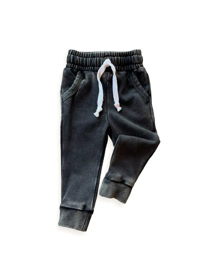 Onyx Stonewash Kids Joggers