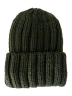 Baby's First Hat, Chunky Knit Forest Green