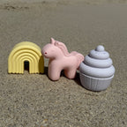 Ali+Oli Squirt Water Bath Toy Set (Unicorn Theme) Mold Free