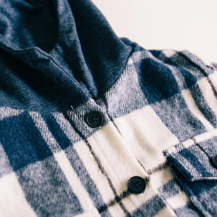 Navy Plaid Flannel - Infant - UNISEX