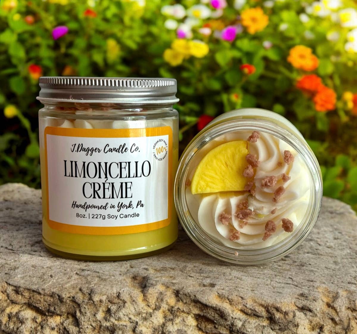 8oz. Limoncello Soy Dessert Candle 